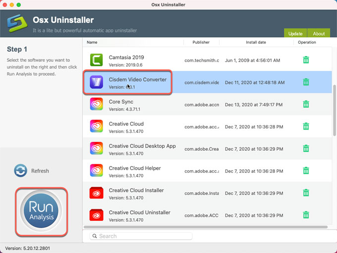 Uninstall Cisdem Video Converter