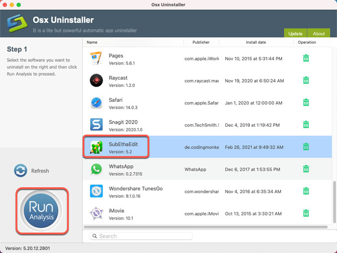 uninstall SubEthaEdit