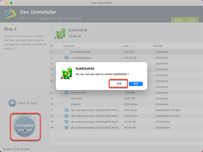 complete uninstall SubEthaEdit