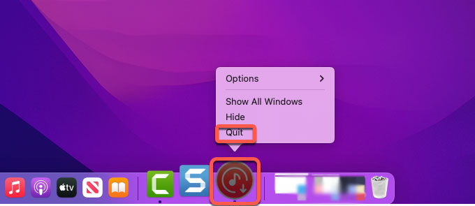 close Omni Downloader