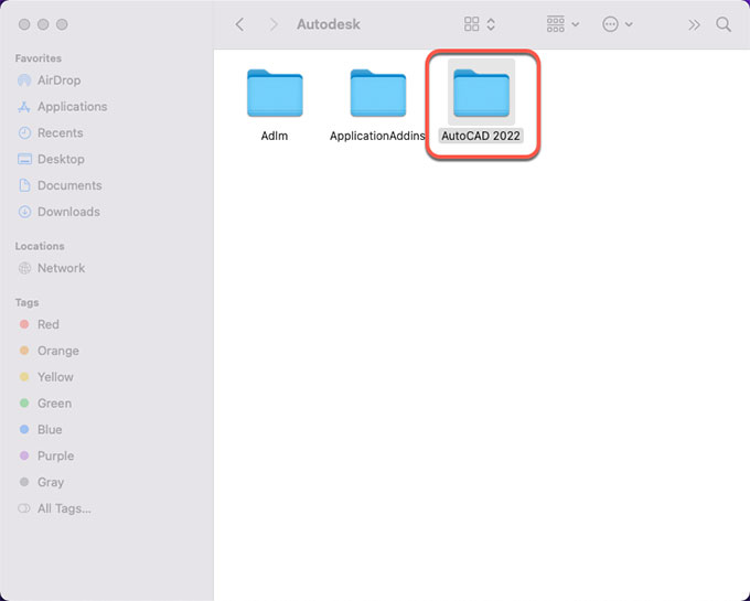 unininstall AutoCAD 2022