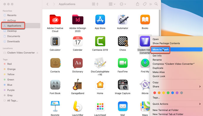 delete Cisdem Video Converter