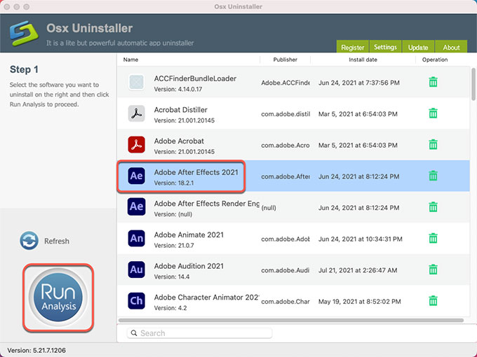 remove Adobe After Effects