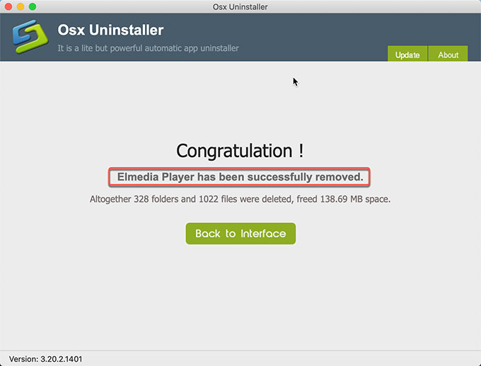 Uninstall Elmedia Player completely