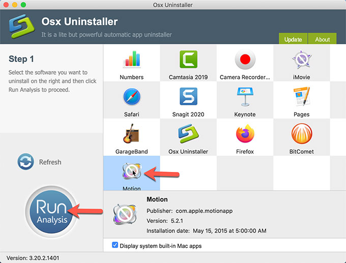 Uninstall-Motion-Step1
