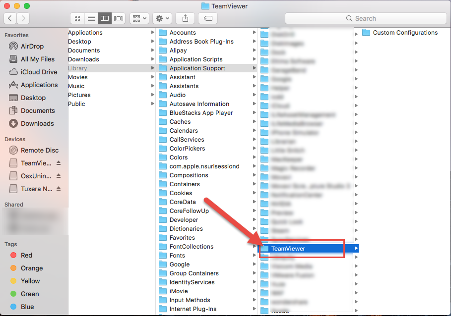 TeamViewer application support