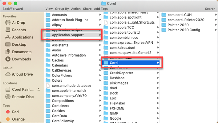 CorelPainter_application_support