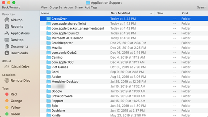 crossover_application_support