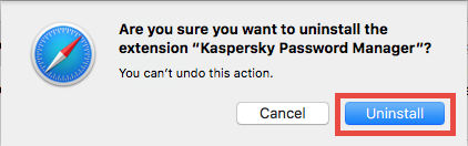 Delete Kaspersky Password Manager extension in Safari - osxuninstaller (3)
