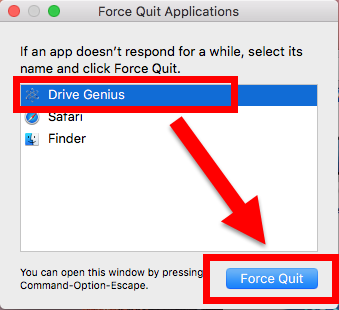 force quit