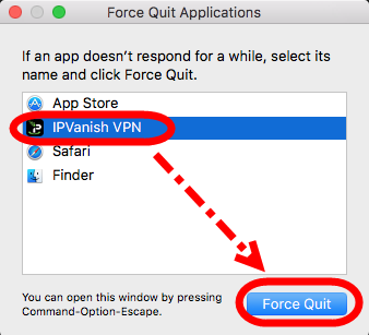 force quit