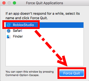 force quit