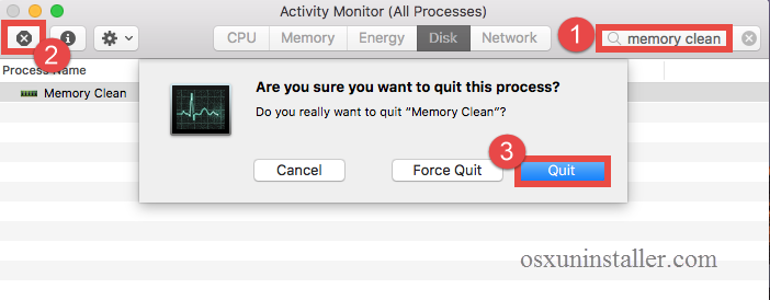 how to uninstal Memory Clean for Mac - osxuninstaller (2)