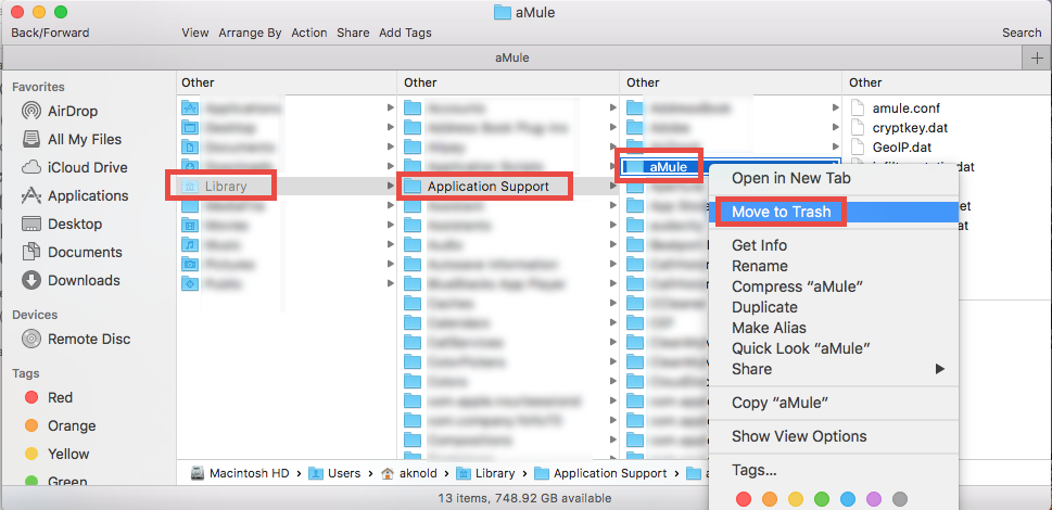 How to Uninstall aMule for Mac (8)