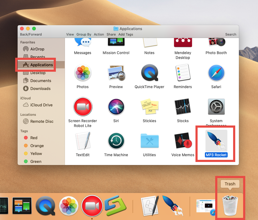 how to uninstall MP3 Rocket for mac - osx uninstaller (3)