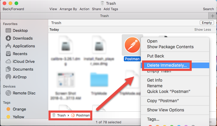 how to uninstall Postman for Mac - osx uninstaller (5)