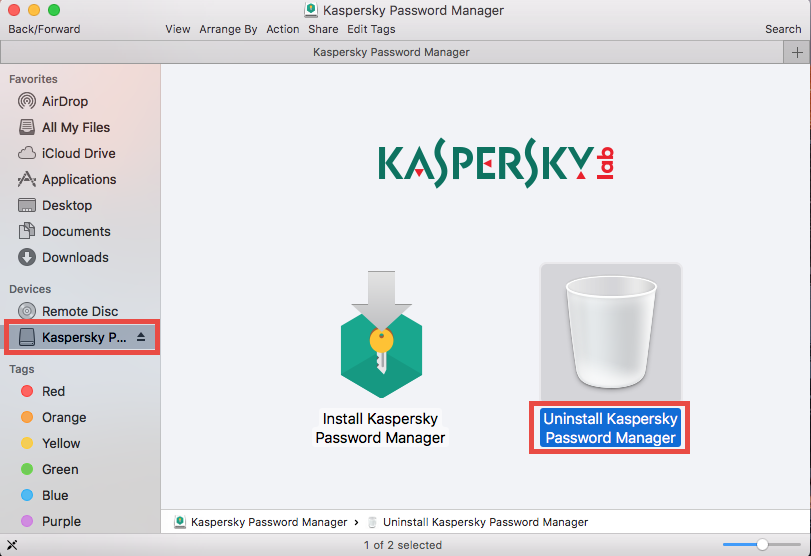 Run Kaspersky Password Manager Uninstaller - osxuninstaller (1)