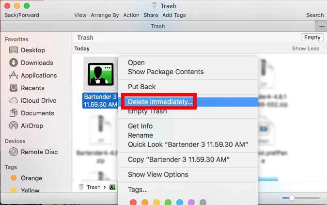 uninstall Bartender for Mac (9)
