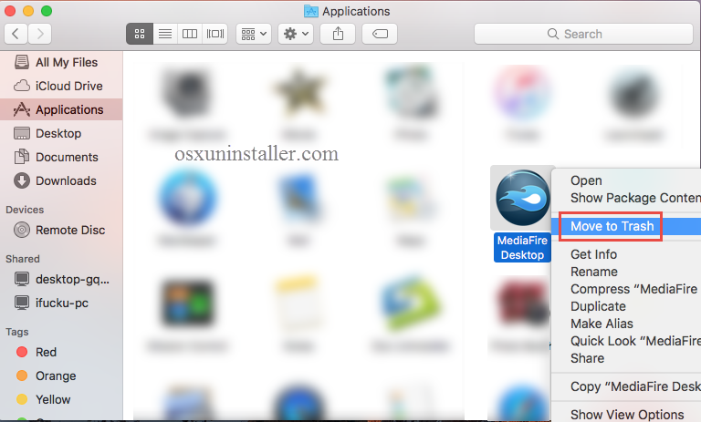 Uninstall MediaFire Desktop on Mac - Osx Uninstaller (4)