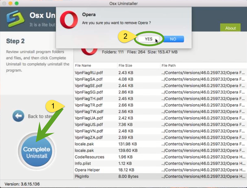 uninstall Opera with Osx Uninstaller (2)