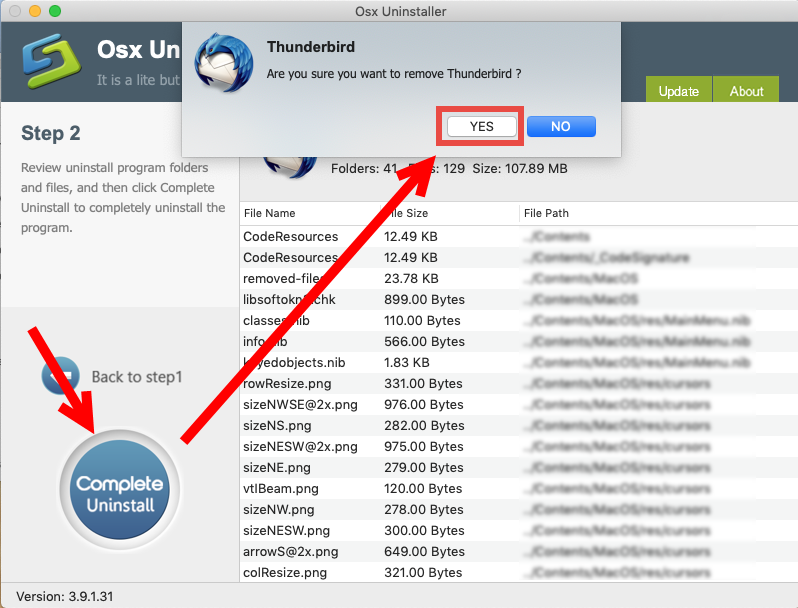 Uninstall Thunderbird for Mac - Osx Uninstaller (10)