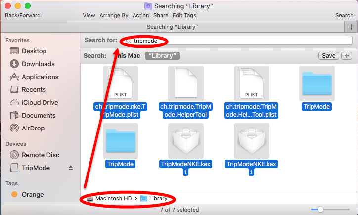 uninstall TripMode for mac - osx uninstaller (16)