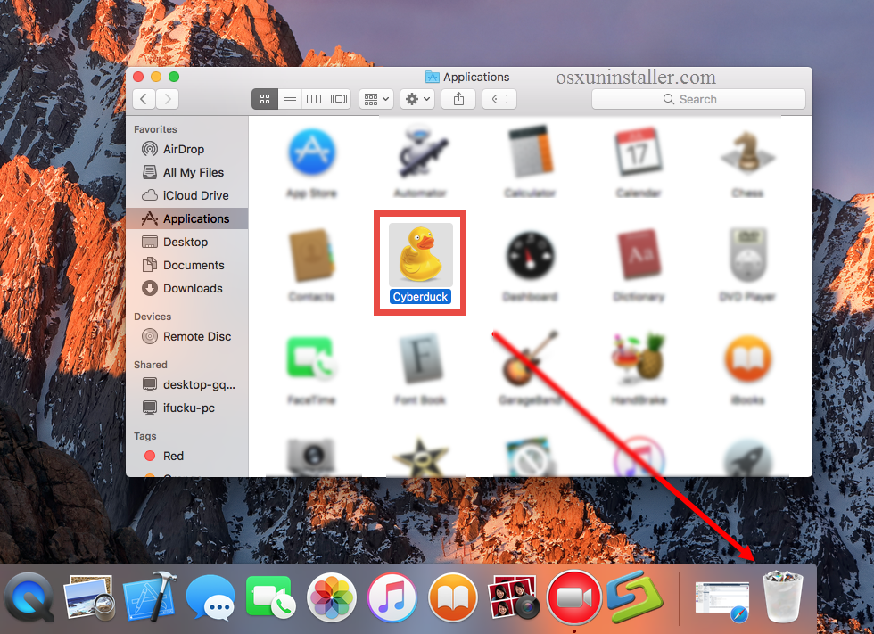 UninstallCyberDuck on Mac - Osx Uninstaller (6)
